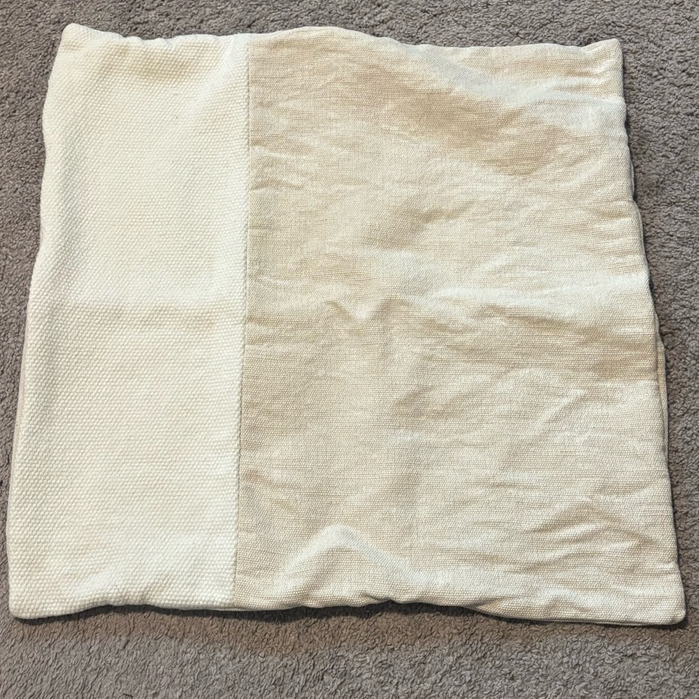 West Elm Cotton Canvas throw pillow cover